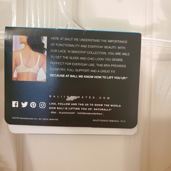 Bali Shaping & Support Smoothing Lace Bra - Picture 5 of 7